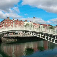 Ponte Ha'penny, em Dublin
